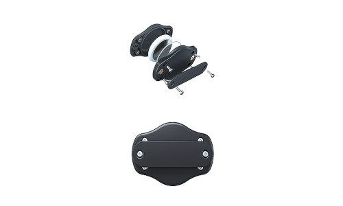 Capa protetora para AirTag com design de pegada, ajuste universal para coleiras de cães, para evitar furtos.